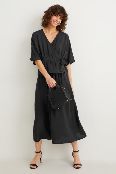 Damen - Bluse - schwarz