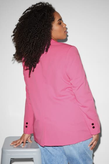 Femmes grandes tailles - CLOCKHOUSE - blazer - rose