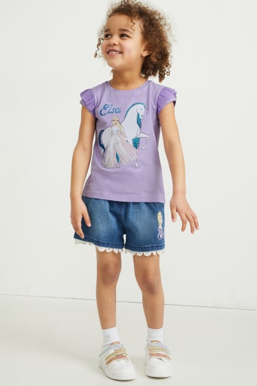 Toddler Girls - Frozen - maglia a maniche corte - lilla