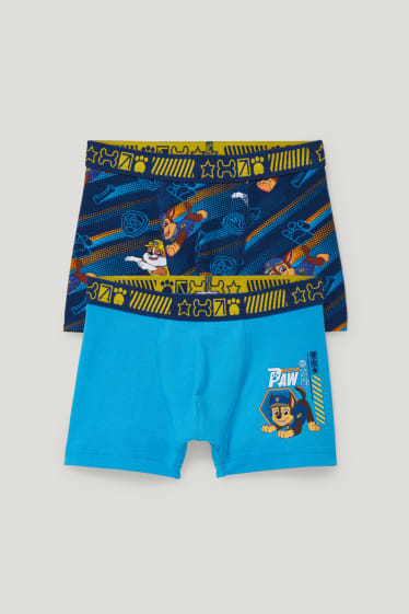 Toddler Boys - Set van 2 - Paw Patrol - boxershort - blauw / donkerblauw