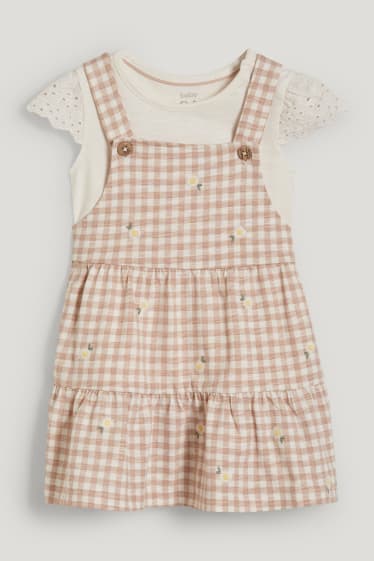 Bébé filles - Ensemble pour bébé - 2 pièces - blanc crème