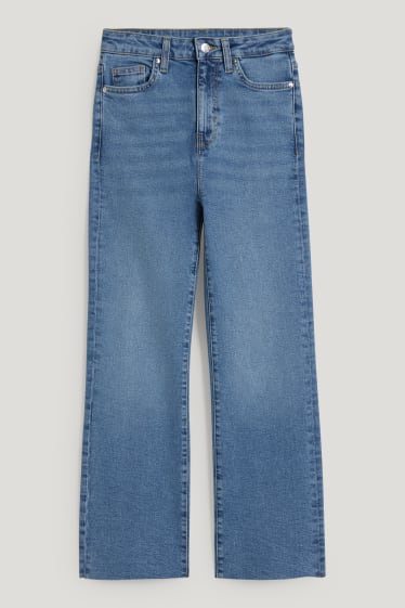 Dames - Flared jeans - high waist - LYCRA® - jeanslichtblauw