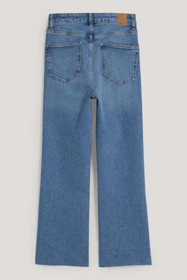 Dames - Flared jeans - high waist - LYCRA® - jeanslichtblauw