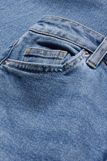 Dámské - Flared jeans - high waist - LYCRA® - džíny - světle modré