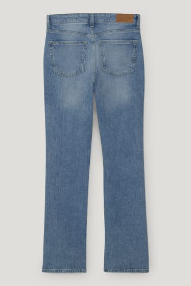 Dona - Straight jeans - high waist - texà blau clar