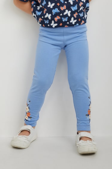 Toddler Girls - Confezione da 3 - leggings - blu