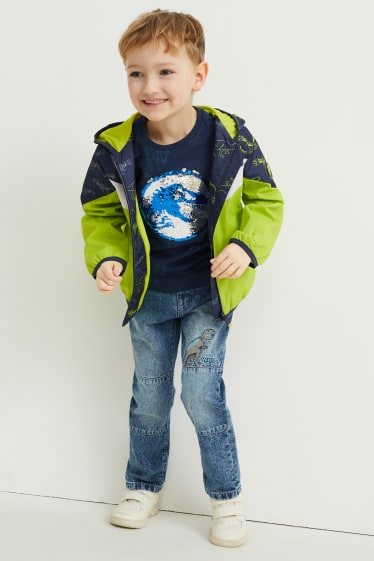 Toddler Boys - Dino - jachetă cu glugă - verde deschis