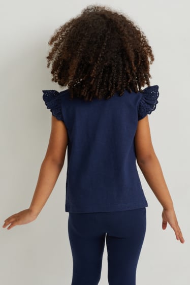 Toddler Girls - T-shirt - donkerblauw