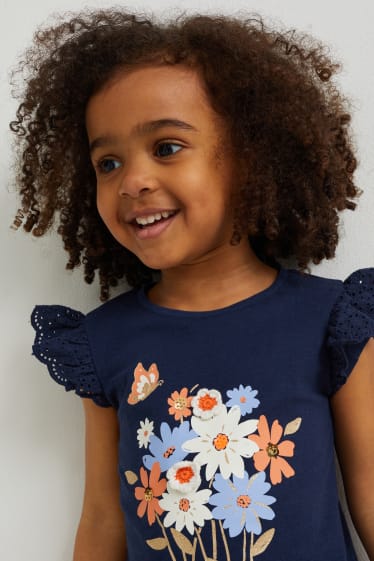 Toddler Girls - T-shirt - donkerblauw