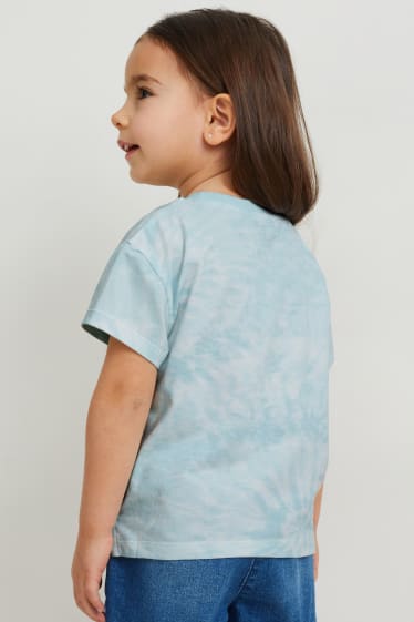 Toddler Girls - Frozen - tricou cu mânecă scurtă - alb / albastru deschis