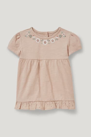 Bébé filles - Ensemble bébé - 2 pièces - beige