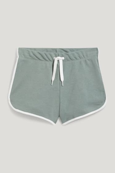 Kids Girls - Sweatshorts - groen