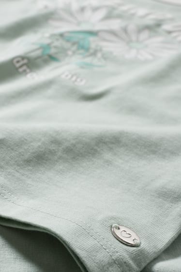 Kids Girls - Tricou cu mânecă scurtă - verde deschis