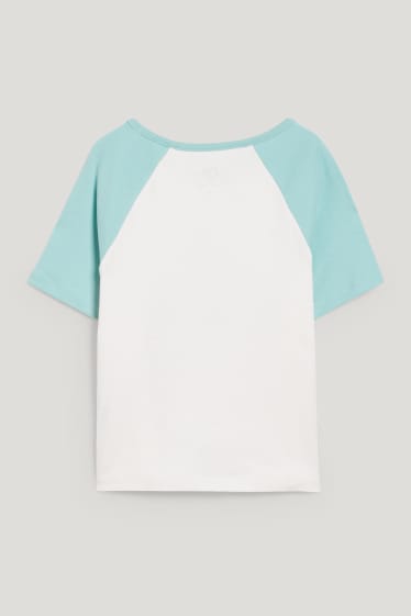Kids Girls - Tricou cu mânecă scurtă - alb-crem