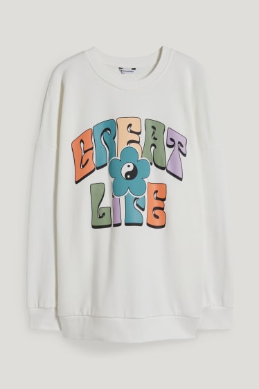 Clockhouse Girls - CLOCKHOUSE - Sweatshirt - cremeweiss
