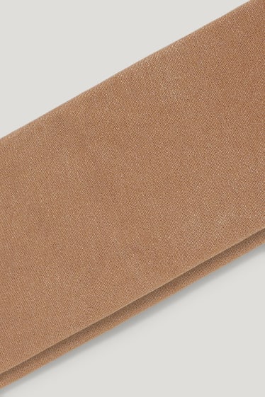 Damen - Multipack 2er - Feinstrumpfhose - 40 DEN - beige