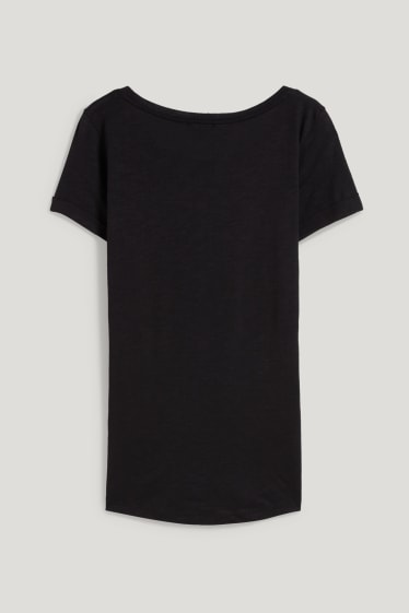 Femmes - T-shirt basique - noir