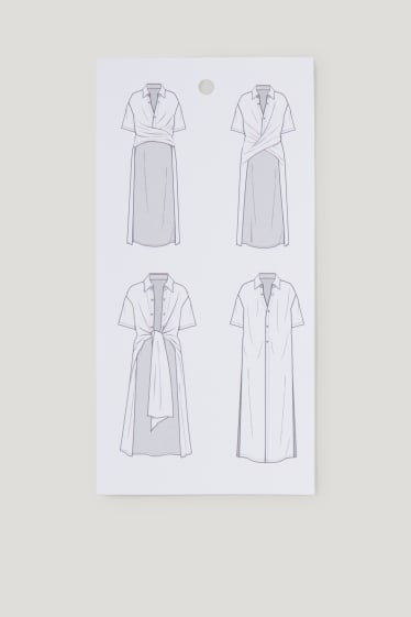 Damen - Kimono - schwarz