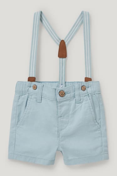 Baby Boys - Completo per neonati - 3 pezzi - azzurro