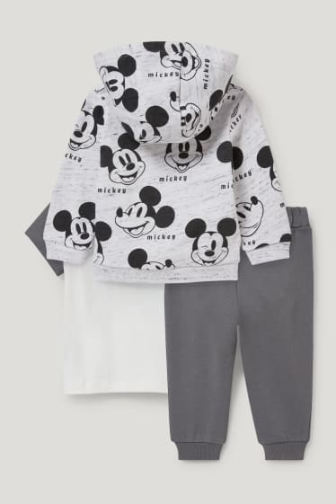 Miminka chlapci - Mickey Mouse - outfit pro miminka - 3dílný - bílá