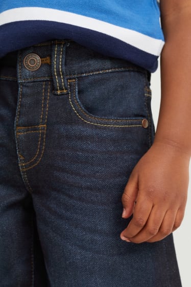 Garçons - Bermuda en jeans - jog denim - jean bleu foncé