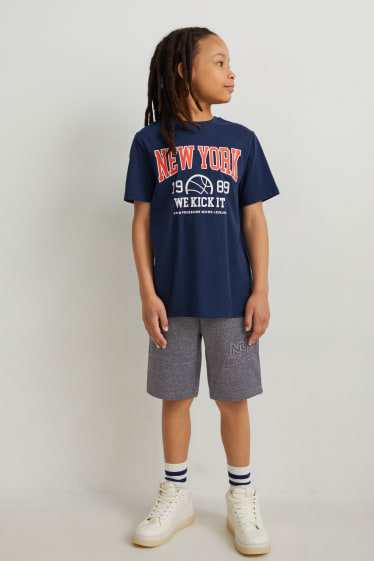 Kids Boys - Multipack of 2 - sweat shorts - orange