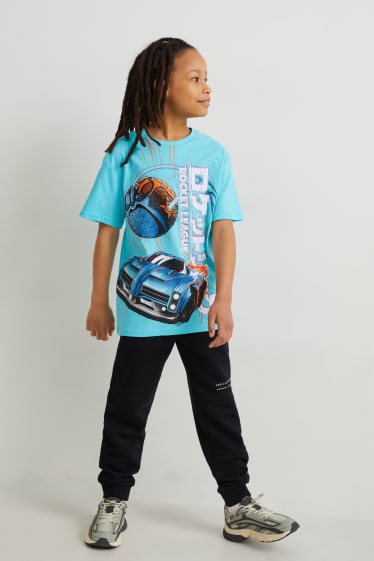Kids Boys - Rocket League - short sleeve T-shirt - turquoise