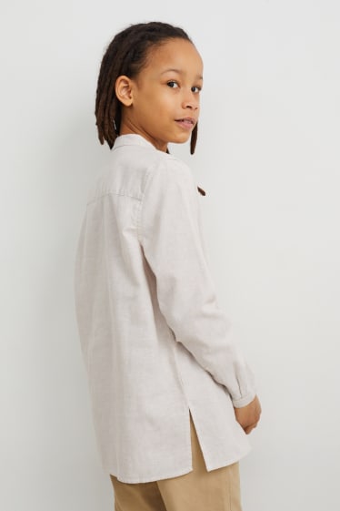 Toddler Boys - Shirt - light beige