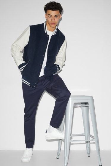 Clockhouse homme - Pantalon - slim fit - bleu foncé