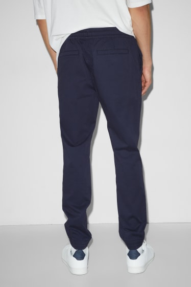 Clockhouse homme - Pantalon - slim fit - bleu foncé