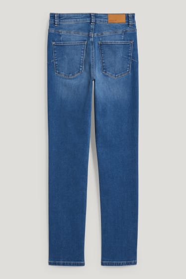 Damen - Slim Jeans - High Waist - Shaping-Jeans - LYCRA® - jeans-hellblau