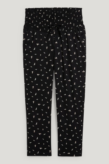 Donna - Pantaloni premaman - fantasia - nero