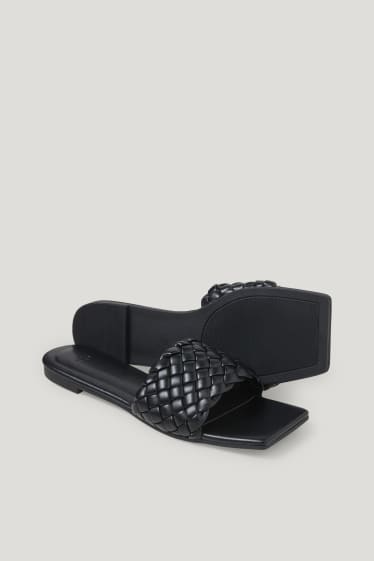 Mujer - Sandalias - polipiel - negro