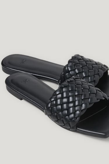Mujer - Sandalias - polipiel - negro