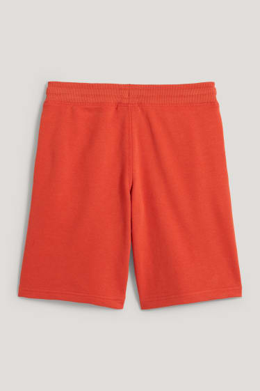 Bambini: - Shorts di felpa - arancio scuro