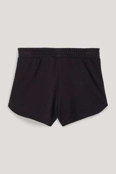 Bambine: - Shorts di felpa - nero