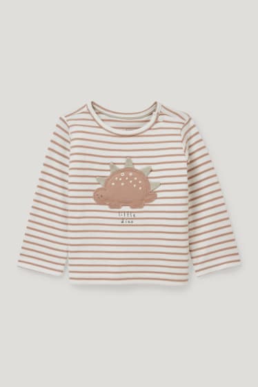 Baby Boys - Baby-Outfit - 2 teilig - cremeweiß