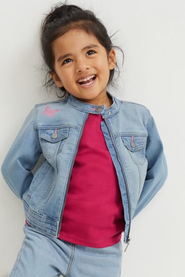 Toddler Girls - Jachetă din denim - denim-albastru deschis