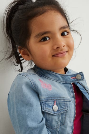 Toddler Girls - Jachetă din denim - denim-albastru deschis