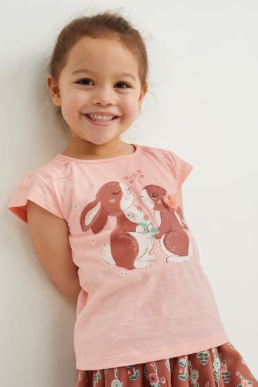 Nena petita - Samarreta de màniga curta - rosa