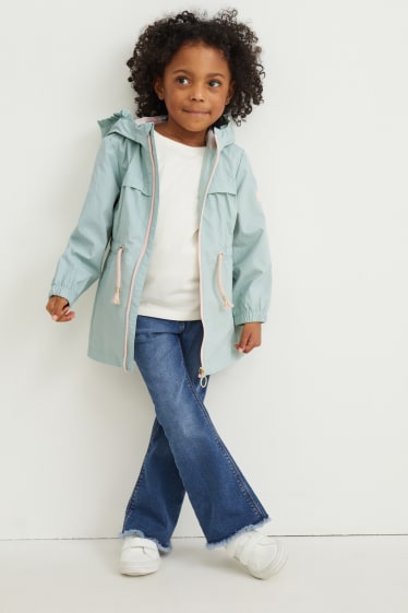 Toddler Girls - Jas met capuchon - mintgroen
