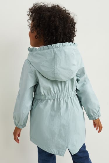 Toddler Girls - Jas met capuchon - mintgroen