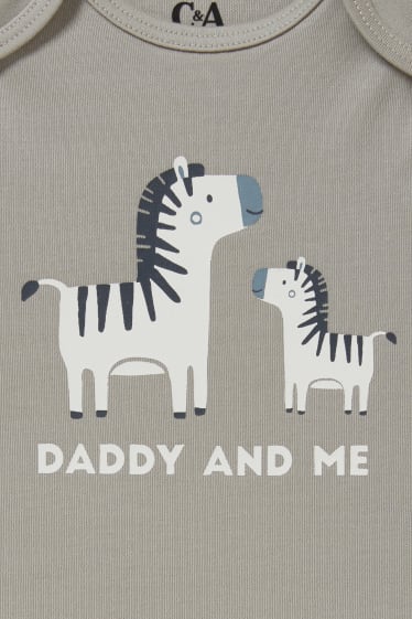 Baby Boys - Multipack 3er - Baby-Body - cremeweiß