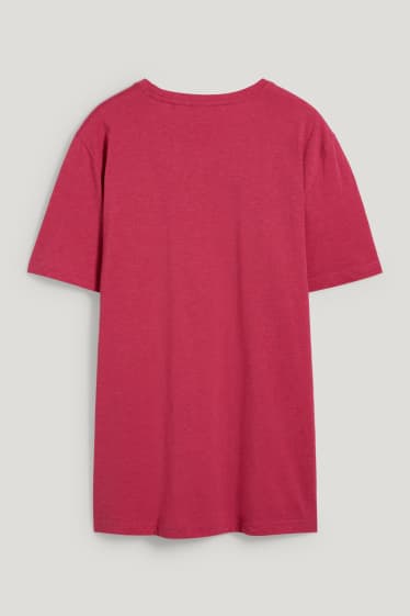 Uomo XL - T-shirt - rosa scuro