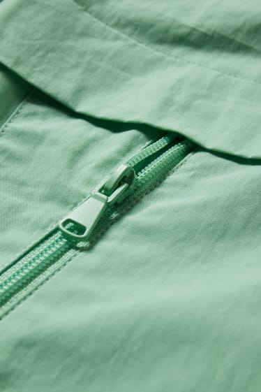 Damen - Jacke mit Kapuze - mintgrün