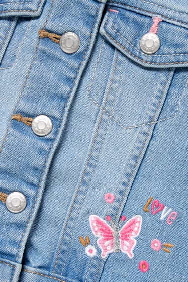 Baby Girls - Jachetă din denim - denim-albastru