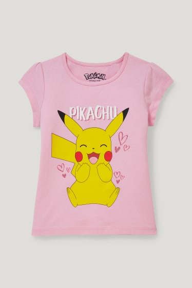 Toddler Girls - Pokémon - Kurzarmshirt - pink