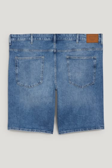 Heren XL - Korte spijkerbroek - LYCRA® - jeanslichtblauw