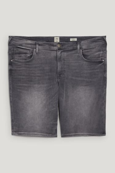 Uomo XL - Shorts di jeans - Flex jog denim - jeans grigio