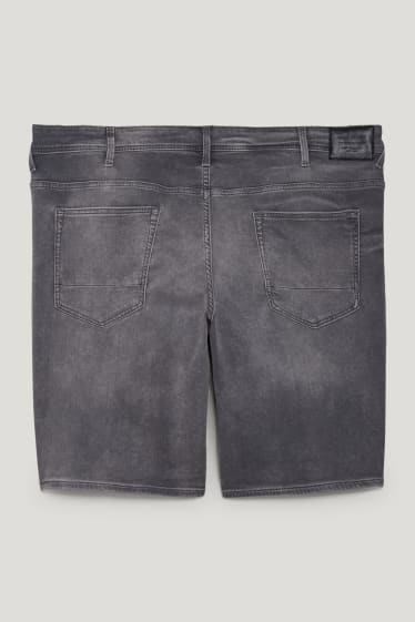 Uomo XL - Shorts di jeans - Flex jog denim - jeans grigio